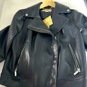 Michael Kors Vegan Leather Jacket. Brand New with tags. Size Large